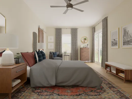 Bedroom · Classic Contemporary designed by Jamile