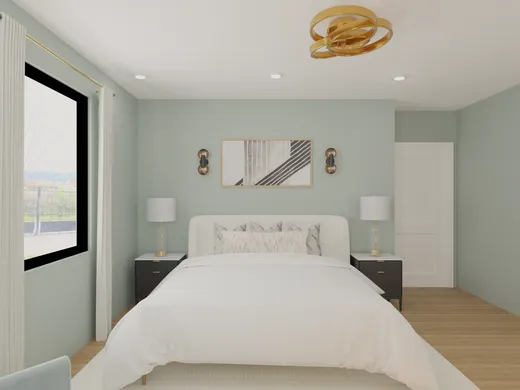 Bedroom designed by Cait
