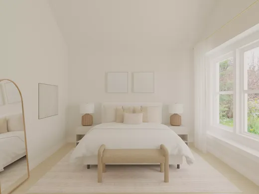 Bedroom designed by Shahana