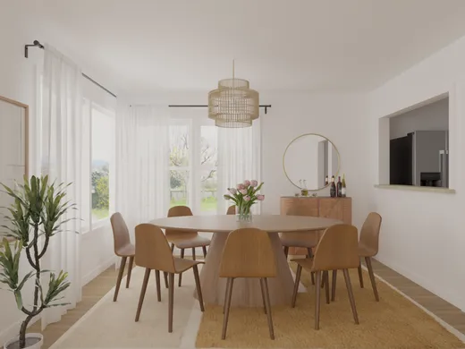 Dining Room · Eclectic designed by Tara