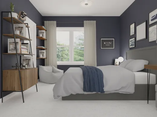 Bedroom designed by Amber