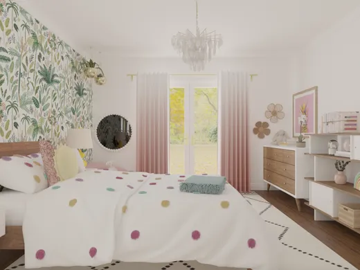 Bedroom · Eclectic designed by Tara