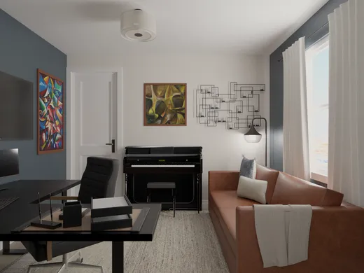 Bedroom · Contemporary designed by Kait