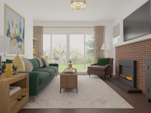 Living Room designed by Amber