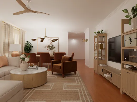 Living Room designed by Neha