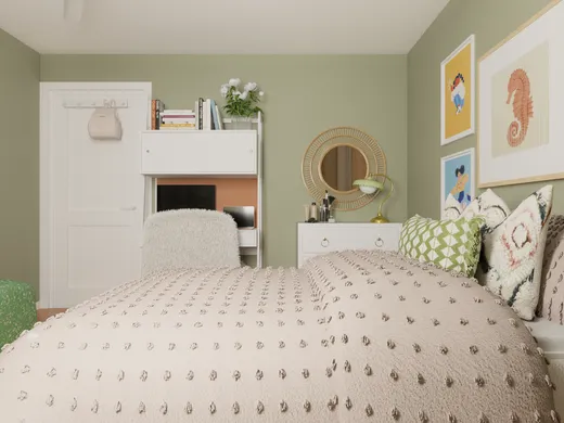 Bedroom designed by Neha