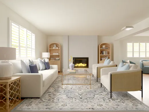 Bedroom · Transitional designed by Ashley