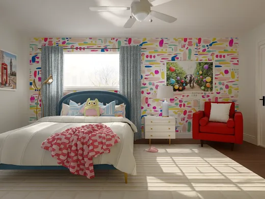 Bedroom · Contemporary designed by Kait