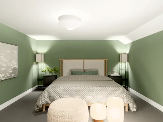 Bedroom designed by Ashley