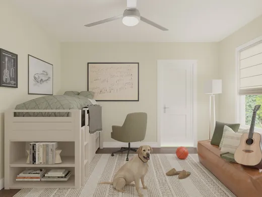 Bedroom · Industrial designed by Jamie
