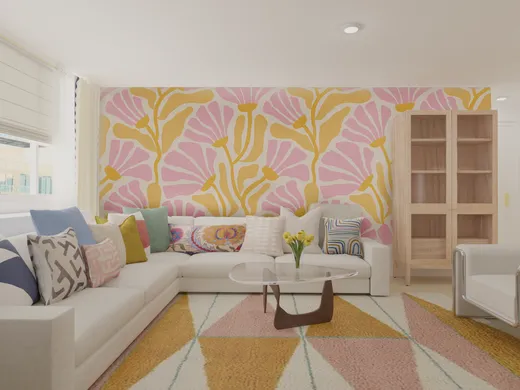 Living Room · Contemporary designed by Andrew