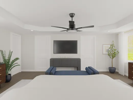 Bedroom · Modern designed by Toussaint
