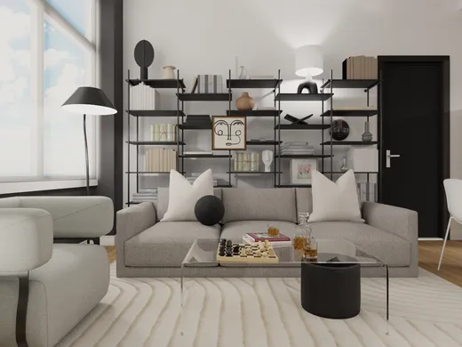 Living Room designed by Neha