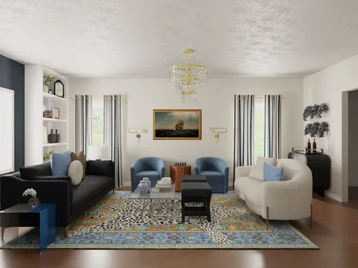 Living Room designed by Jimena