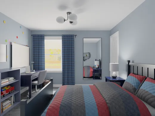 Bedroom · Modern designed by Toussaint