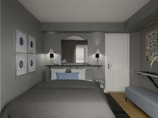 Bedroom · Contemporary designed by Grace
