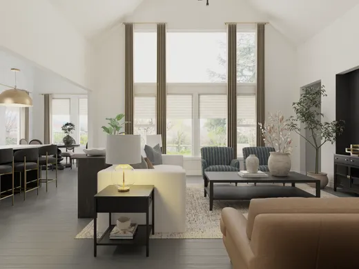 Living Room · Modern designed by Kait