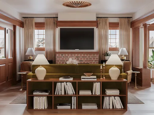 Living Room · Classic Contemporary designed by Kelsey