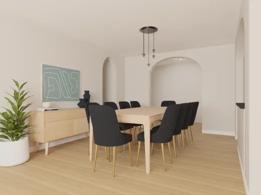 Dining Room designed by Amber