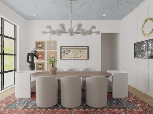 Dining Room · Eclectic designed by Jamie