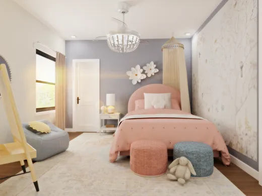 Bedroom · Transitional designed by Sana