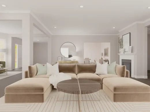 Living Room · Modern designed by Toussaint