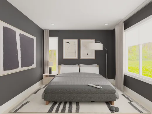 Bedroom · Modern designed by Toussaint
