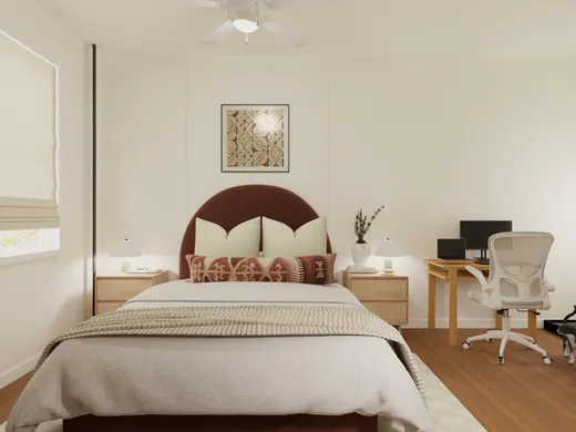 Bedroom designed by Neha