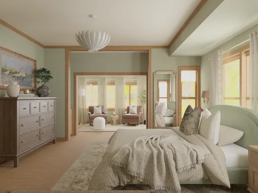Bedroom · Eclectic designed by Tara