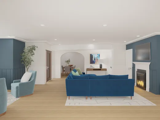 Living Room designed by Cait