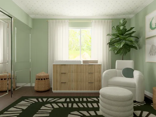Nursery · Transitional designed by Ashley