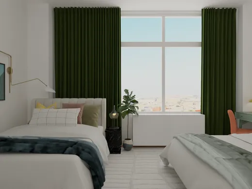 Bedroom · Contemporary designed by Andrew