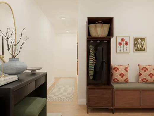 Entryway designed by Neha