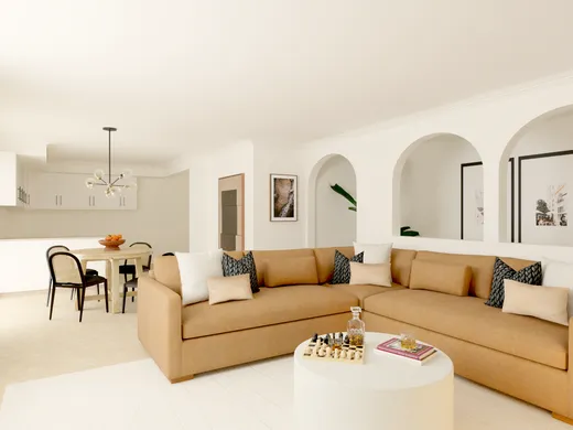 Living Room · Transitional designed by Ashley