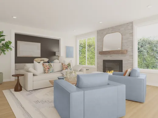Living Room · Modern designed by Toussaint