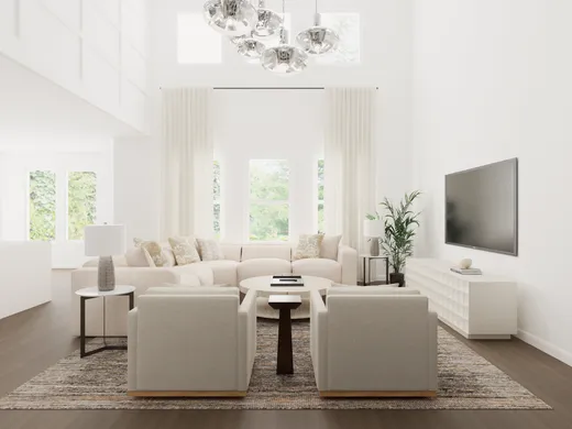 Living Room · Contemporary designed by Alix