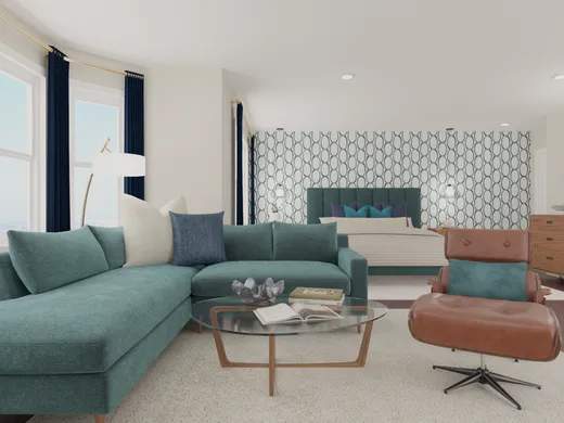 Bedroom designed by Cait