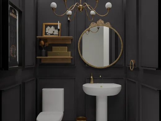 Bathroom · Modern designed by Alyssa