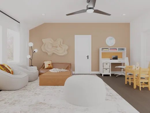 Playroom · Transitional designed by Alix