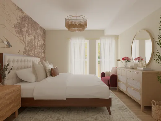 Bedroom · Bohemian designed by Tara