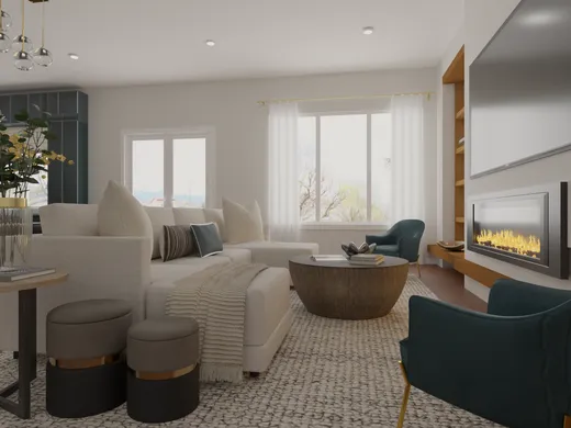 Living Room · Modern designed by Sana