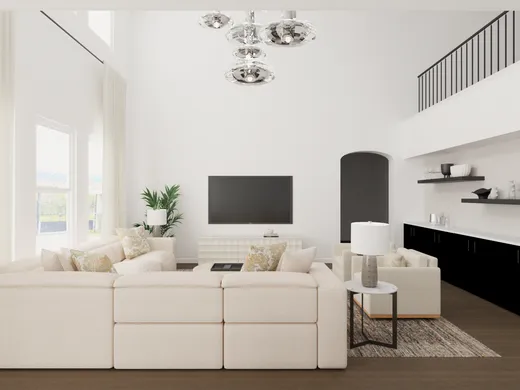 Living Room · Contemporary designed by Alix