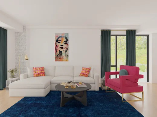 Living Room · Artful Eclectic designed by Hazel