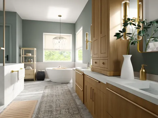 Bathroom · Contemporary designed by Sana