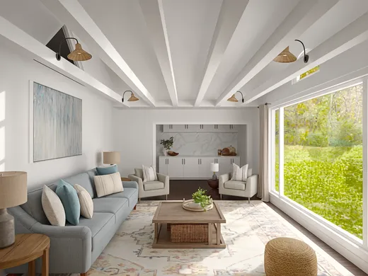 Living Room · Modern designed by Courtney