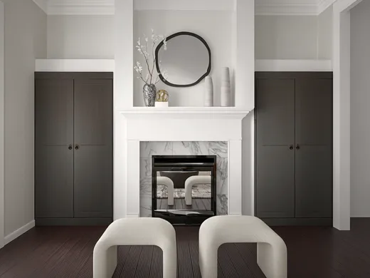 Living Room · Contemporary designed by Laura