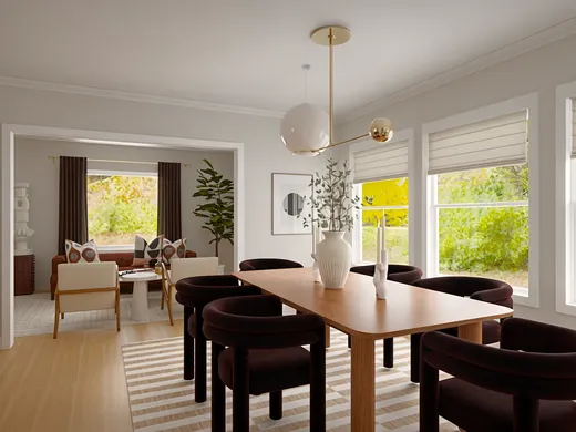 Dining Room · Contemporary designed by Florencia