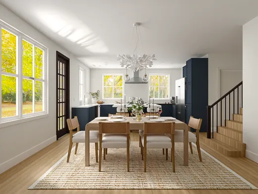 Dining Room · Coastal designed by Toussaint