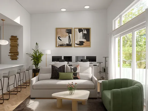 Living Room · Contemporary designed by Cayla