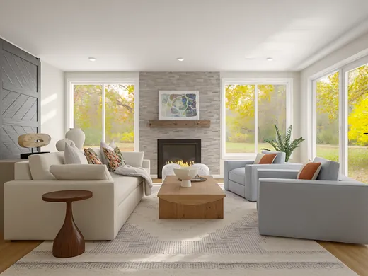 Living Room · Modern designed by Toussaint